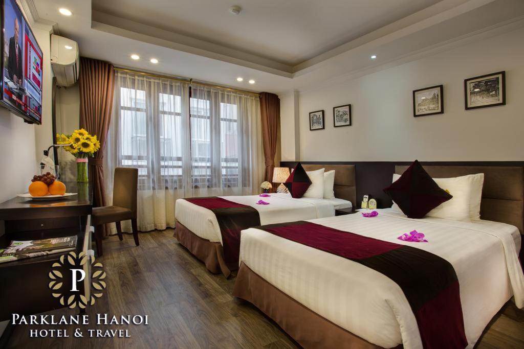 Parklane Central Hanoi Hotel Bagian luar foto