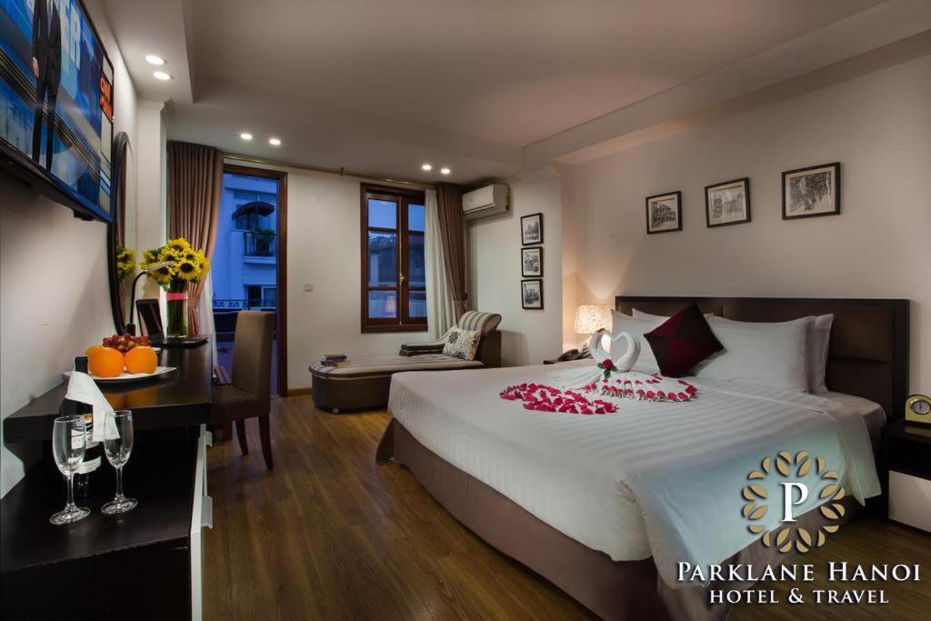 Parklane Central Hanoi Hotel Bagian luar foto