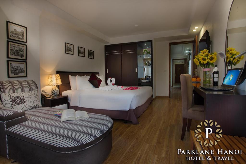 Parklane Central Hanoi Hotel Bagian luar foto