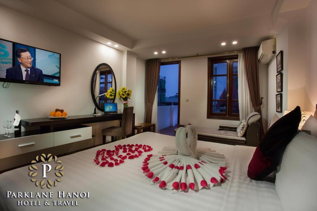 Parklane Central Hanoi Hotel Bagian luar foto