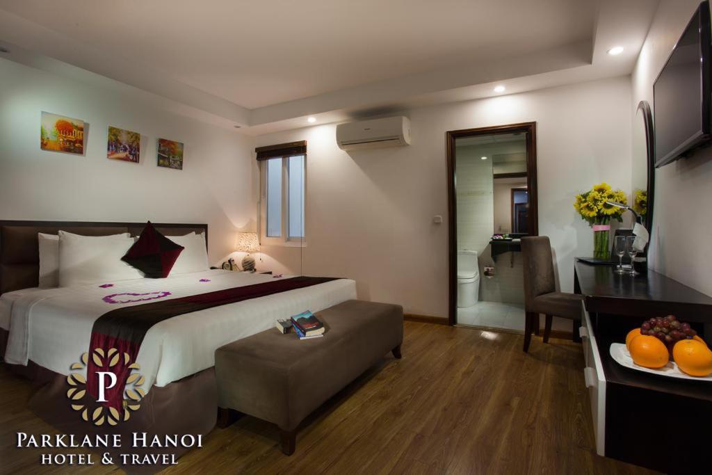 Parklane Central Hanoi Hotel Bagian luar foto
