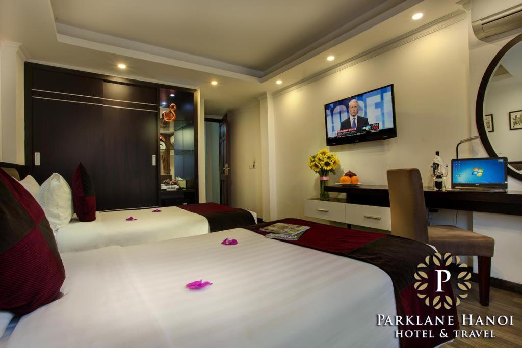 Parklane Central Hanoi Hotel Bagian luar foto
