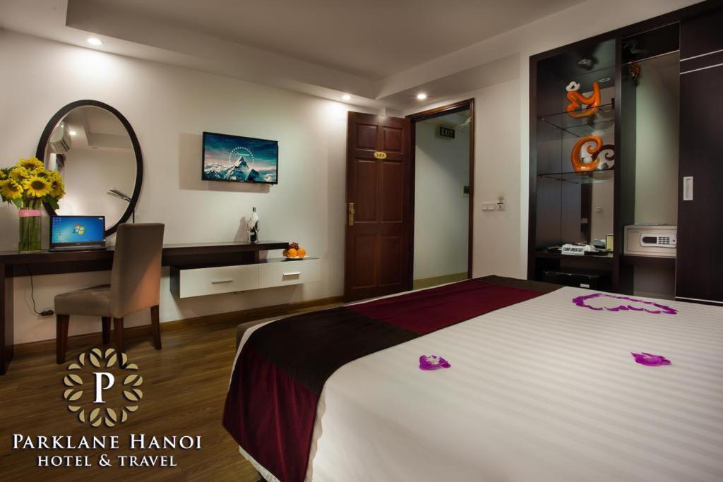 Parklane Central Hanoi Hotel Bagian luar foto