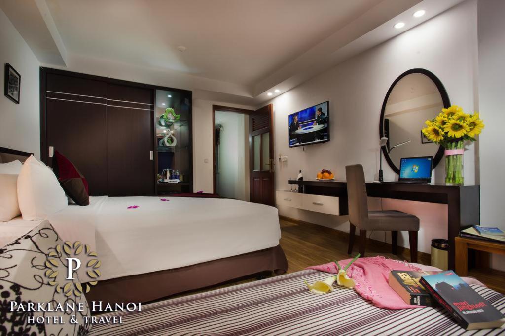 Parklane Central Hanoi Hotel Bagian luar foto