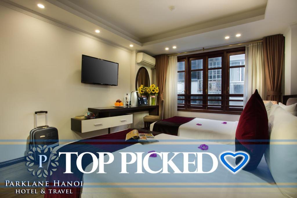 Parklane Central Hanoi Hotel Bagian luar foto